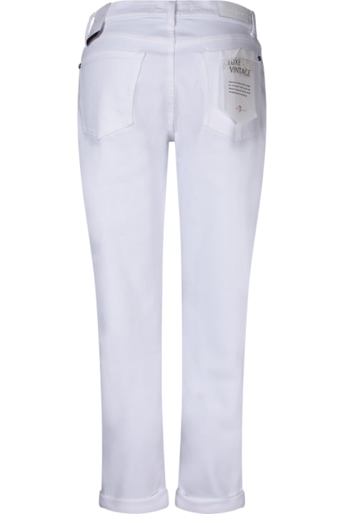 7 For All Mankind Jeans for Women 7 For All Mankind Josefina White Jeans By 7 For All Mankind