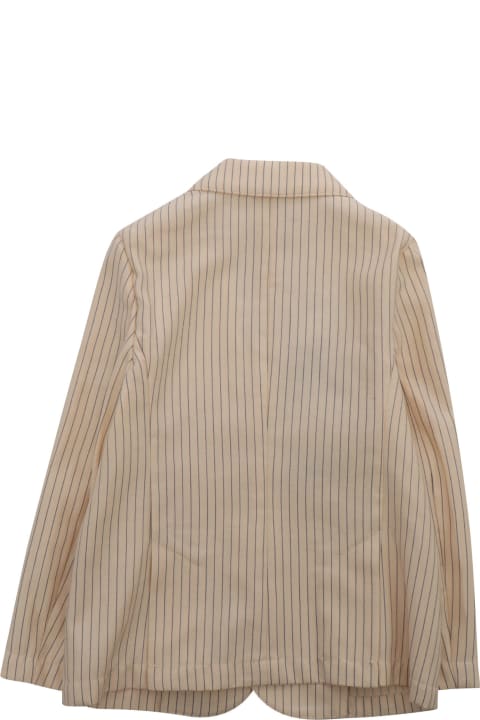 Homeware Emporio Armani Beige Jacket With Striped