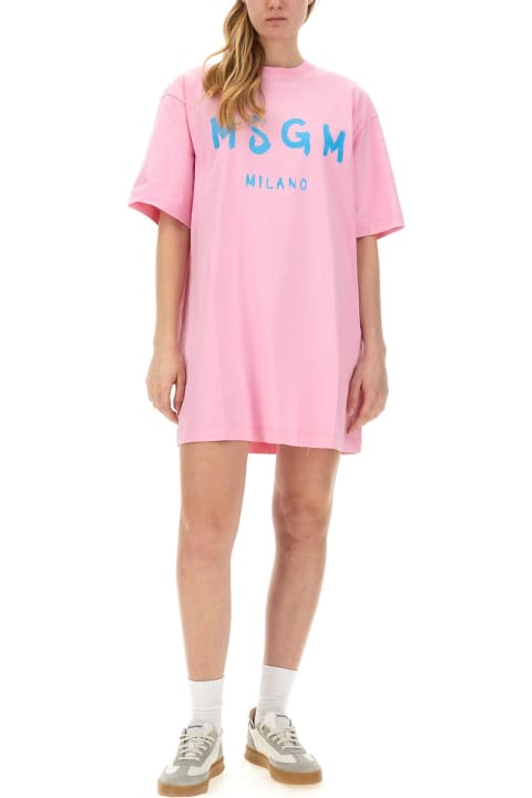 ウィメンズ MSGMのワンピース＆ドレス MSGM T-shirt Dress