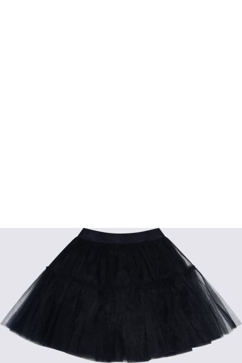 Bottoms for Girls Monnalisa Deep Blue Mini Tulle Skirt