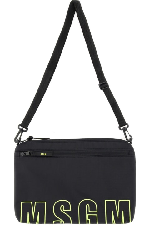 Shoulder Bags for Men MSGM Pouch With Logo