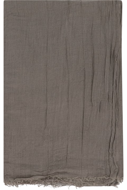 Rick Owens Scarves for Men Rick Owens Linen Blend Scarf