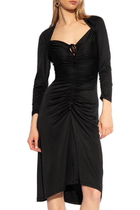 Diane Von Furstenberg Dresses for Women Diane Von Furstenberg Aurelie Ruched Midi Dress