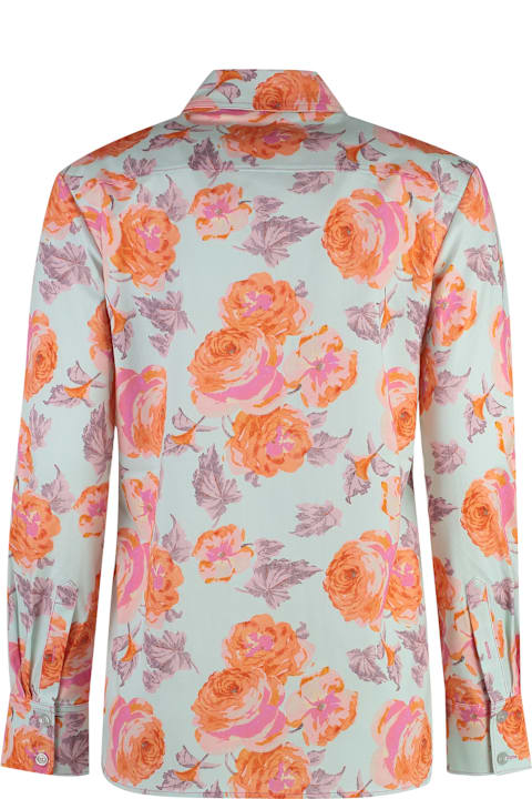 Homeware Alfieri 
St.John Floral Print Cotton Shirt