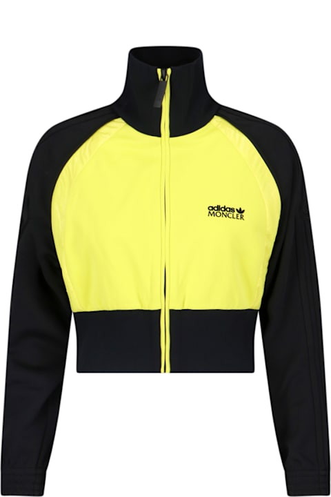 Clothing Sale for Women Moncler Genius X Adidas Cropped Sweatshirt