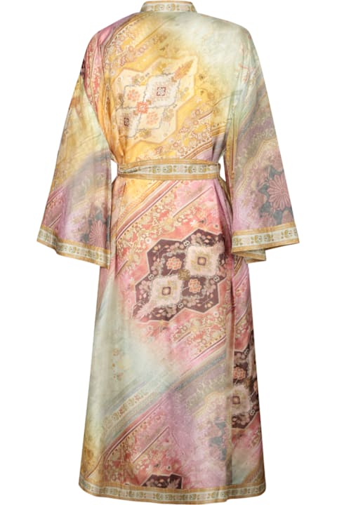 Zimmermann Clothing for Women Zimmermann Tallow Midi Multicolor Dress