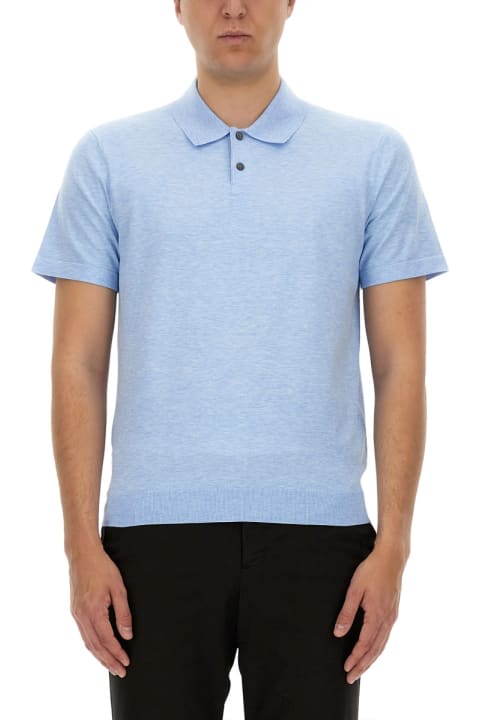 Theory Topwear for Men Theory Regular Fit Polo Shirt