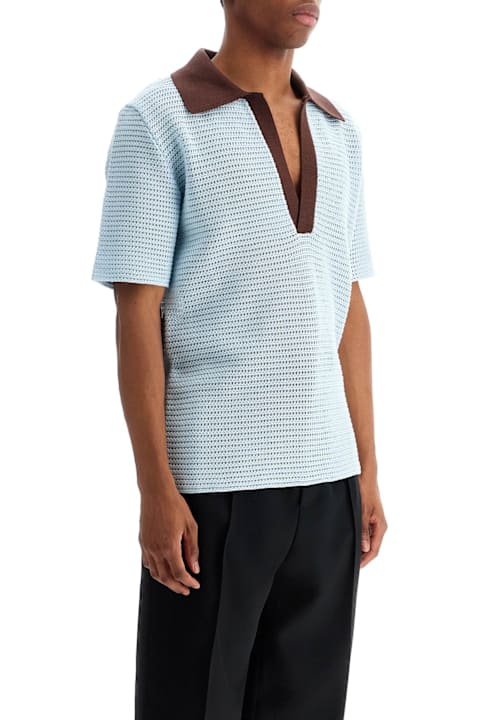 Homeware Jil Sander Short-sleeved Polo Shirt In Perfor