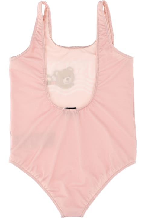 Moschino Swimwear for Girls Moschino 'teddy' One-piece Swimsuit