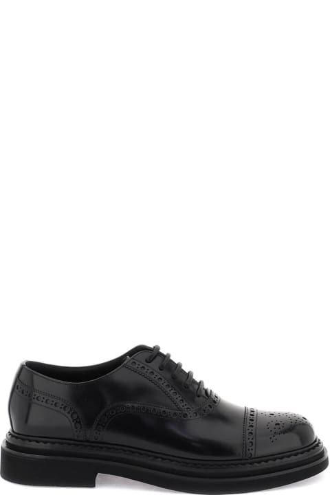 Shoes for Men Dolce & Gabbana Leather Lace Up Shoes