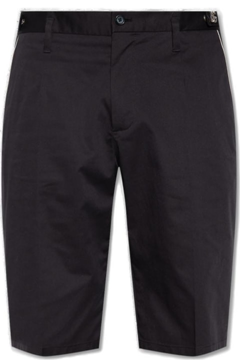 Dolce & Gabbana Pants for Men Dolce & Gabbana Side Logo Buttoned Shorts