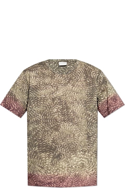 Dries Van Noten Topwear for Men Dries Van Noten Dries Van Noten Patterned T-shirt