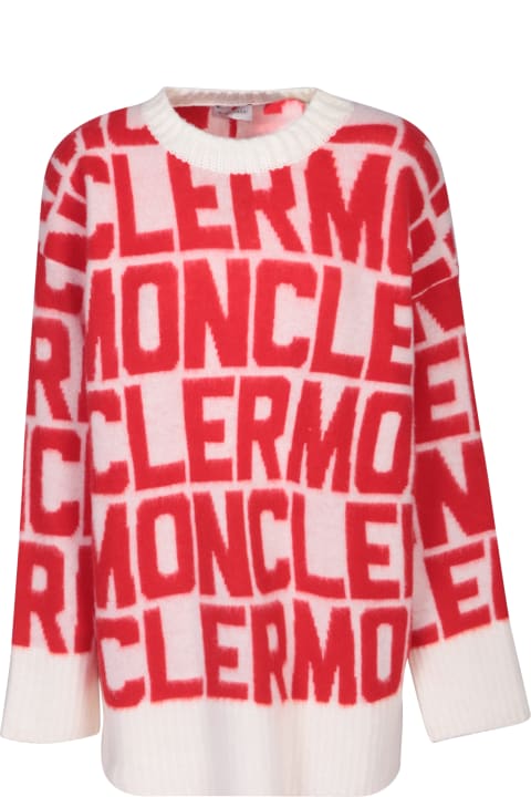 Moncler Clothing for Women Moncler Logo Monogram Sweater