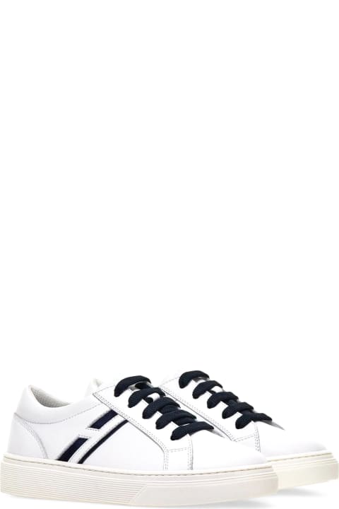 Sneakers H365 In White Leather