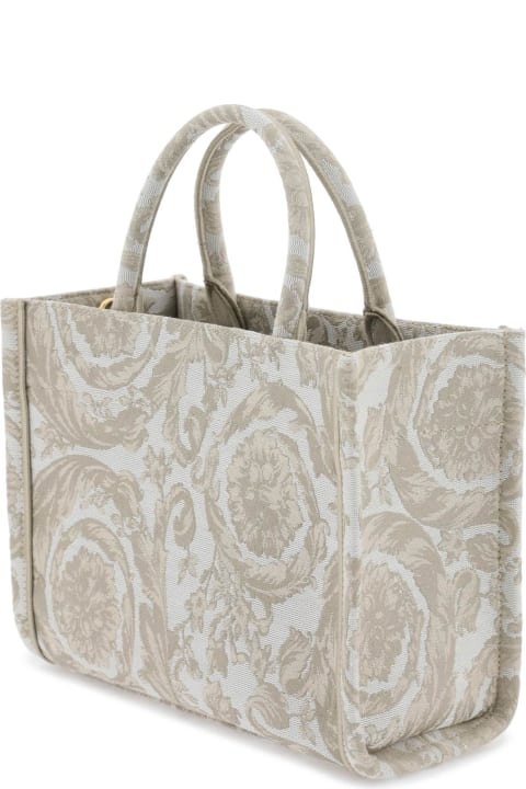 Versace Bags for Women Versace Two-tone Fabric Bag