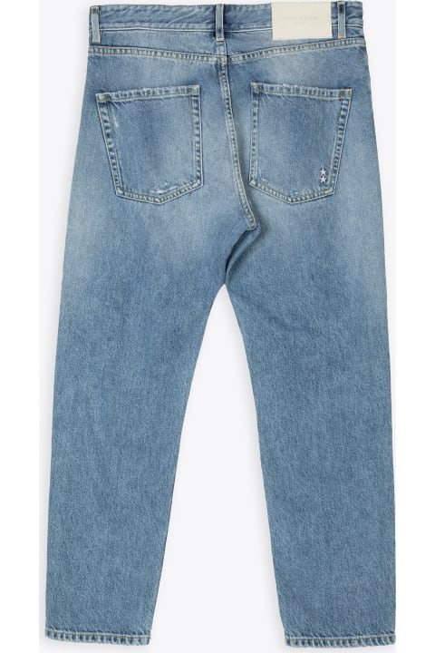 Jeans Light blue distressed jeans regular fit