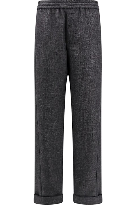 Valentino Pants for Men Valentino High Waist Straight Leg Trousers