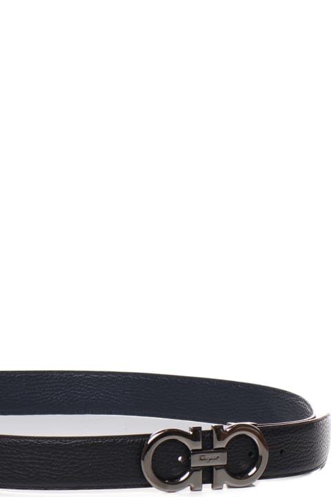 Belts for Men Ferragamo Reversible Calfskin Belt