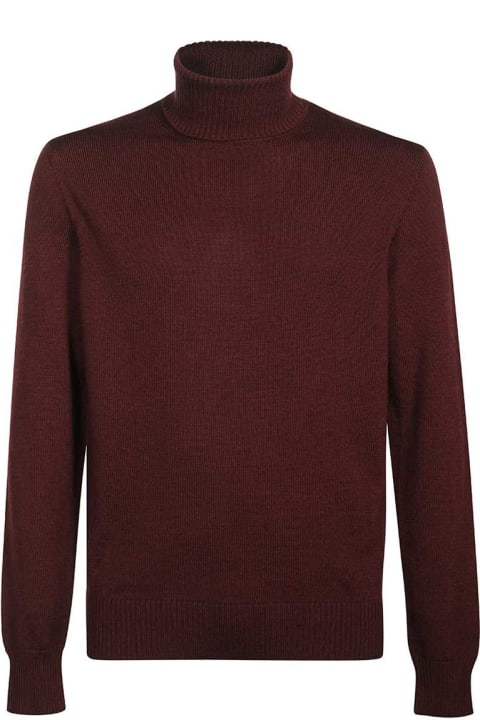 سترات لـ القسم الرجالي Emporio Armani Virgin Wool Turtleneck Sweater