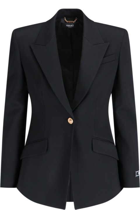 ウィメンズ Versaceのコート＆ジャケット Versace Single-breasted Blazer