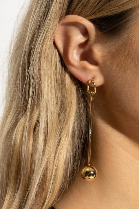 Jacquemus Earrings for Women Jacquemus Jacquemus Brass Earrings