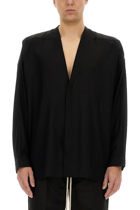Rick Owens قمصان لـ القسم الرجالي Rick Owens 'lido Larry' Shirt