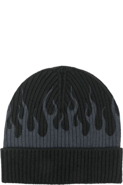 Vision of Super Accessories & Gifts for Girls Vision of Super Beanie Grey Flames