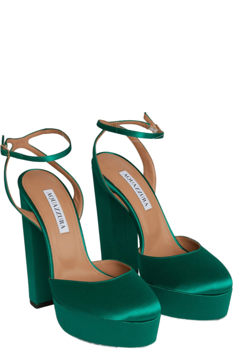Aquazzura High-Heeled Shoes for Women Aquazzura So High Plateau 140 Pumps