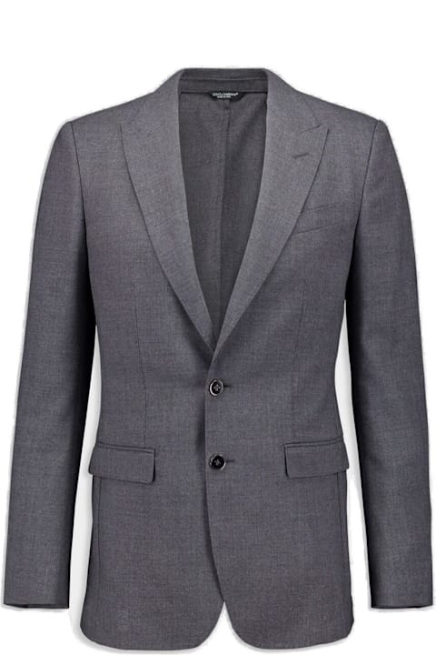 Dolce & Gabbana معاطف وجواكت لـ القسم الرجالي Dolce & Gabbana Single-breasted Taormina Fit Jacket