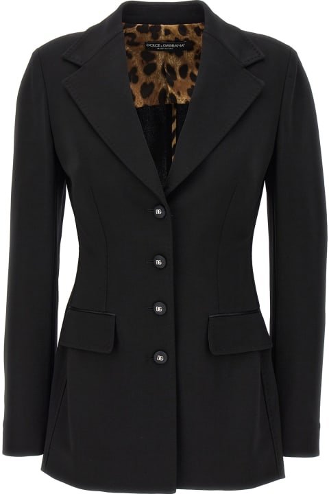 Dolce & Gabbana Coats & Jackets for Women Dolce & Gabbana Single-breasted Turlington Blazer