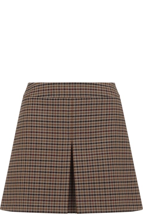 Celine for Women Celine Wool Mini Skirt