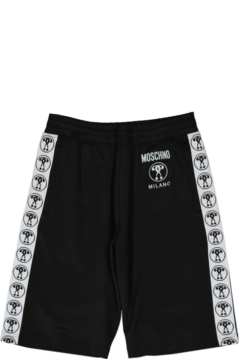Moschino for Men Moschino Couture Contrasting Band Shorts