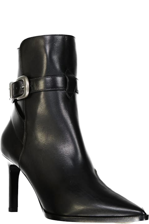 Celine for Women Celine Jodphur Leather Boots