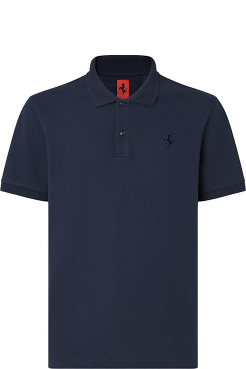 Ferrari for Kids Ferrari Pique Polo Shirt