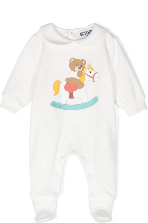 Bodysuits & Sets for Baby Boys Moschino Tutina Con Stampa
