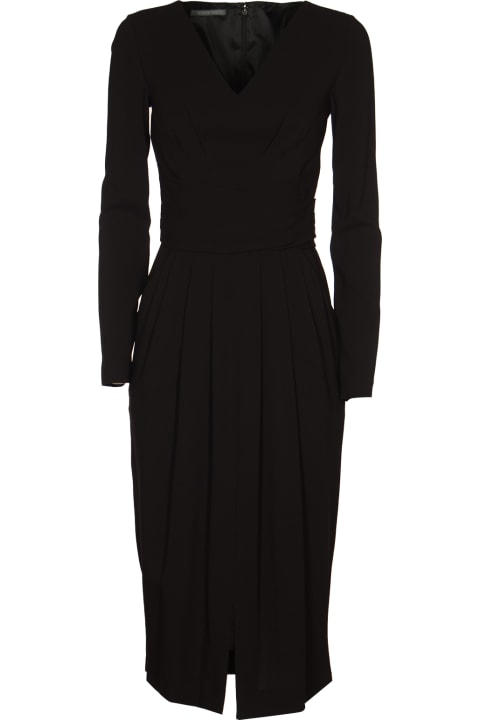 Fashion for Women Alberta Ferretti V-neck Long Dress