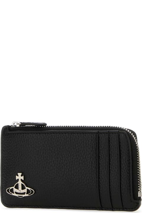 Vivienne Westwood Accessories for Women Vivienne Westwood Black Synthetic Leather Card Holder