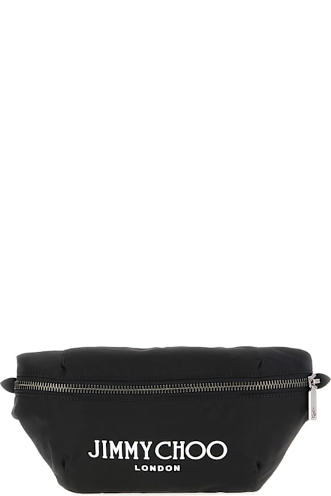 Jimmy Choo Bags for Men Jimmy Choo Black Nylon Belt Bag