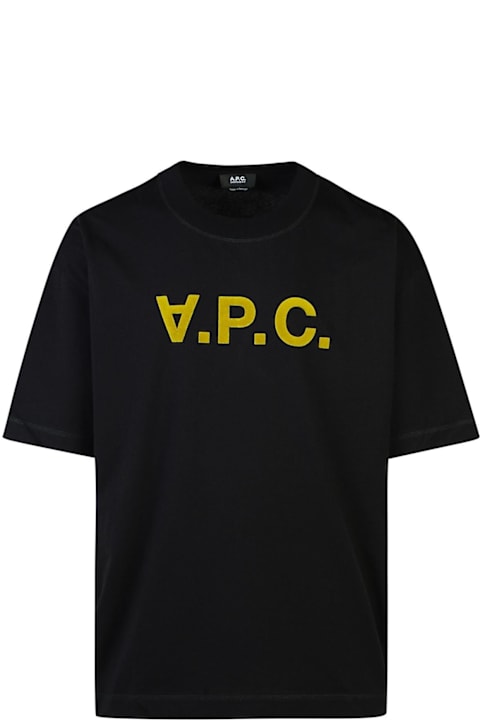 A.P.C. Topwear for Women A.P.C. Logo Printed Crewneck T-shirt