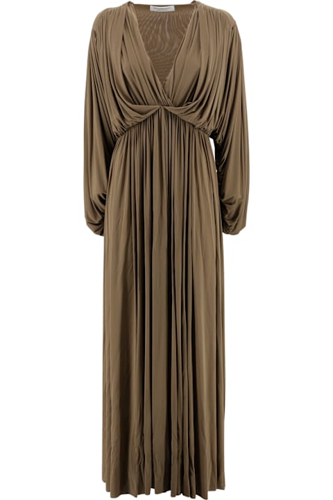 Philosophy di Lorenzo Serafini for Women Philosophy di Lorenzo Serafini V-neck Long Dress