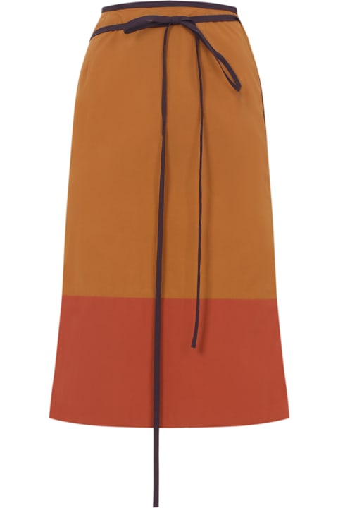 Homeware Saint Laurent Nylon Midi Skirt