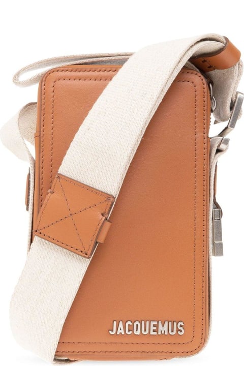 Shoulder Bags for Women Jacquemus Le Cuerda Vertical Grosgrain Crossbody Bag