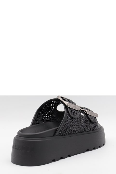 Casadei for Women Casadei Black Leather Flats