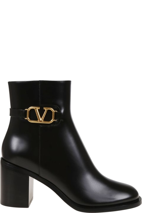 Boots for Women Valentino Garavani Bootie Vlogo Signature T. 75