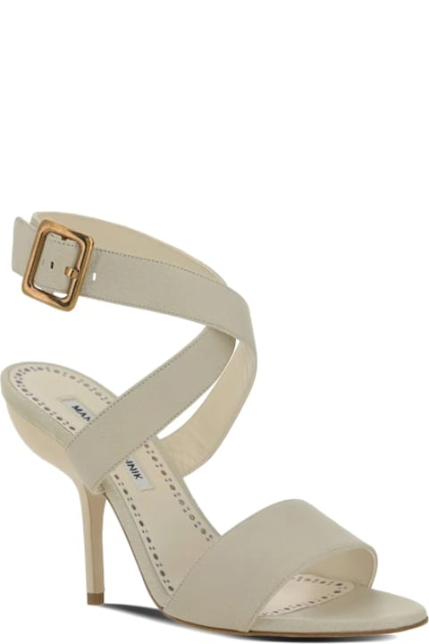 Manolo Blahnik for Men Manolo Blahnik Helua 105 Leather Sandals