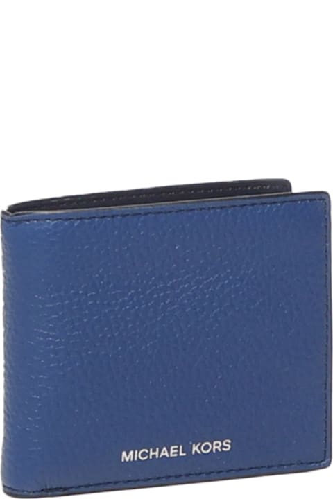 メンズ MICHAEL Michael Korsの財布 MICHAEL Michael Kors Hudson Book Wallet In Grained Leather
