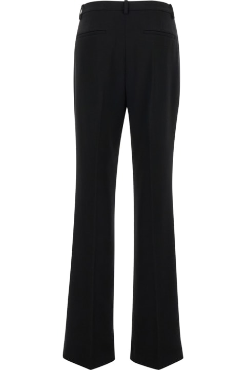 Theory Clothing for Women Theory Black Sartorial Pants With Stretch Pleat In Technical Fabric Woman