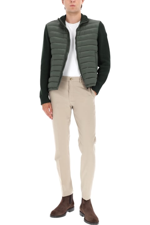 Homeware Colmar Hybrid Jacket With Knitted Sleeves