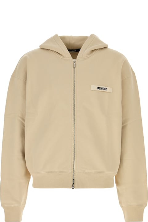 Jacquemus Le Hoodie Zip Gros Grain