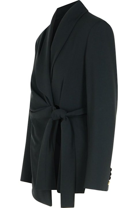 Sale for Women Max Mara 'comma' Blazer In Black Triacetate Blend